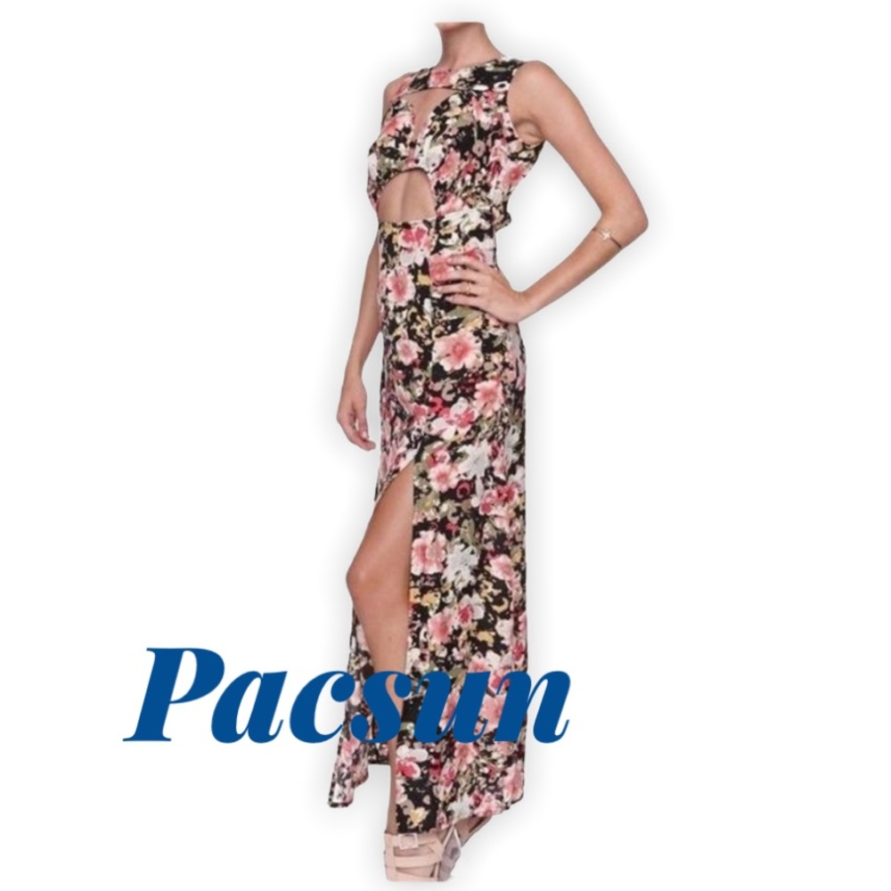 Lira cutout maxi dress(sold)